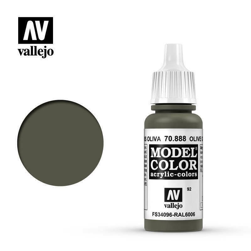 Vallejo Model Colour Paint Olive Grey (70.888) - Tistaminis