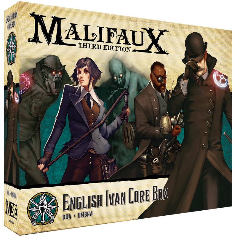Malifaux Explorers Society English Ivan Core Box New - Tistaminis