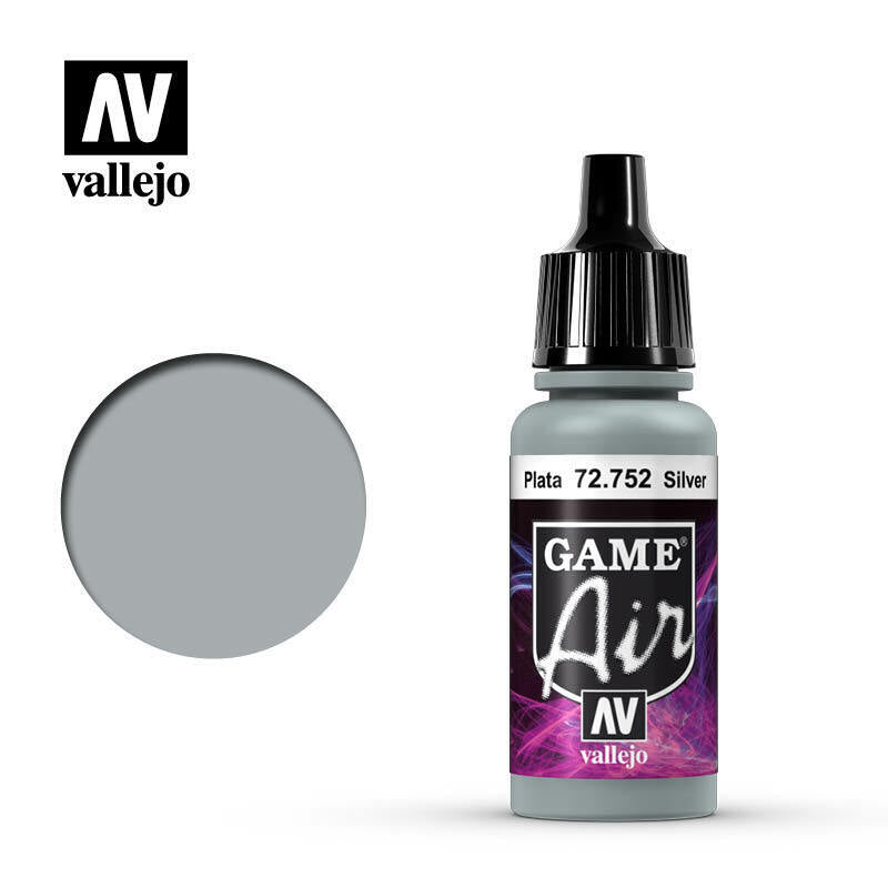 Vallejo Game Colour Paint Game Air Silver (72.752) - Tistaminis