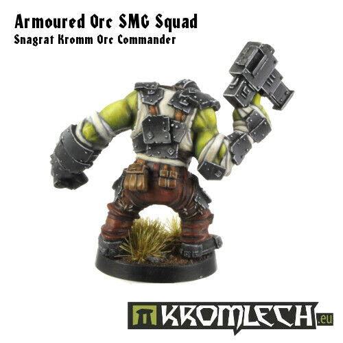 Kromlech Armoured Orc SMG Squad New - TISTA MINIS