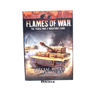 Flames Of War Special Rules And Warriors - BKS14 - Tistaminis