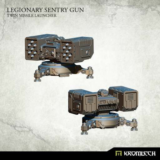 Kromlech Legionary Sentry Gun: Twin Missile Launcher New - TISTA MINIS