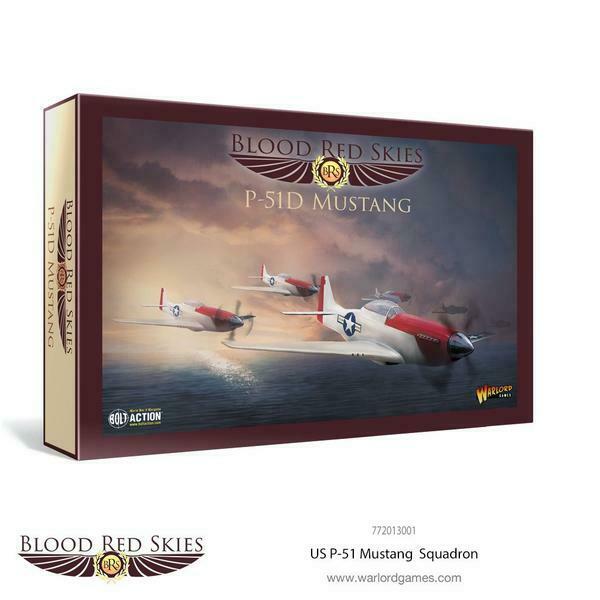 Blood Red Skies US P-51 Mustang- Squadron New - TISTA MINIS