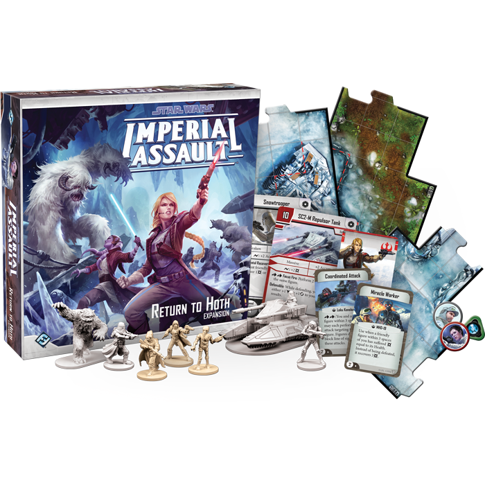 Star Wars: Imperial Assault: Return To Hoth Campaign New - Tistaminis