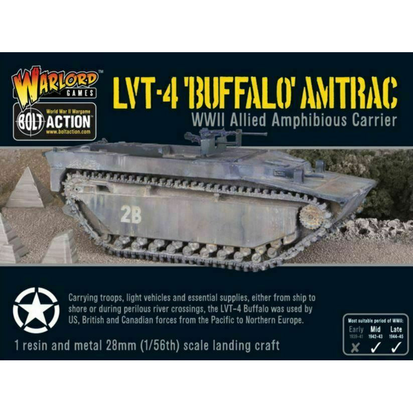 Bolt Action United States LVT-4 Buffalo Amtrac  New - 402413005 - TISTA MINIS
