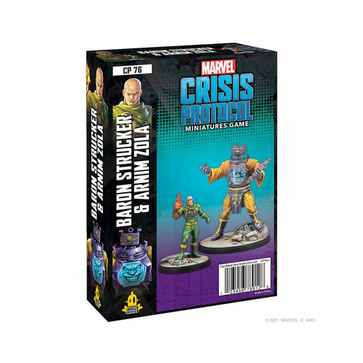 Marvel Crisis Protocol: Baron Von Strucker & Arnim Zola Sept 9 Pre-Order - Tistaminis