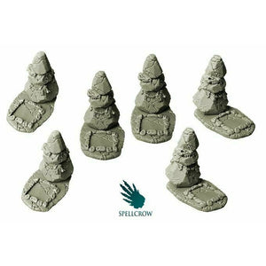 Spellcrow Feral/Wolves Objective Counters - SPCB6101 - TISTA MINIS