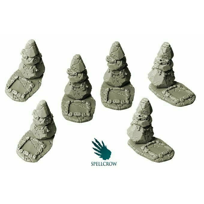 Spellcrow Feral/Wolves Objective Counters - SPCB6101 - TISTA MINIS