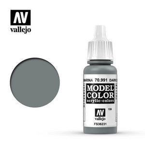 Vallejo Model Colour Paint Dark Sea Grey (70.991) - Tistaminis