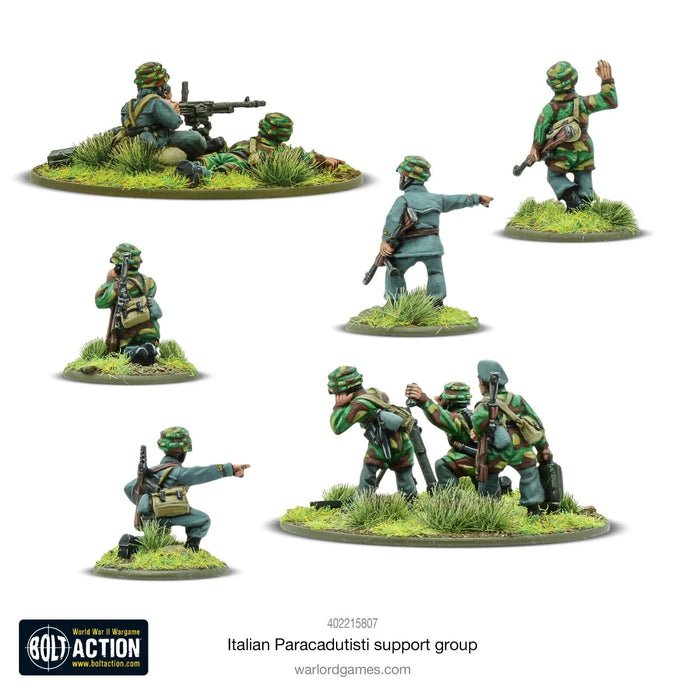 Bolt Action Italian Paracadutisti Support Group New - Tistaminis