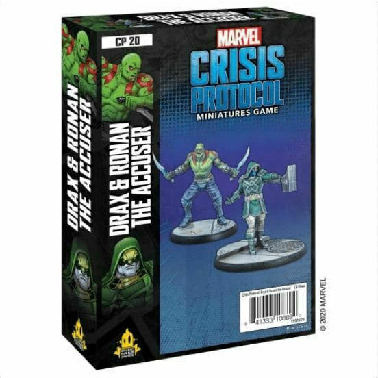 Marvel Crisis Protocol Drax & Ronan the Accuser New - TISTA MINIS