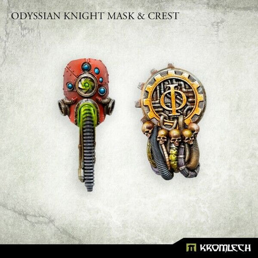 Kromlech	Odyssian Knight Mask & Crest (2) New - Tistaminis