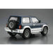 Aoshima 1/24 MITSUBISHI V24WG PAJERO METAL TOP WIDE XR-II '91 New - TISTA MINIS