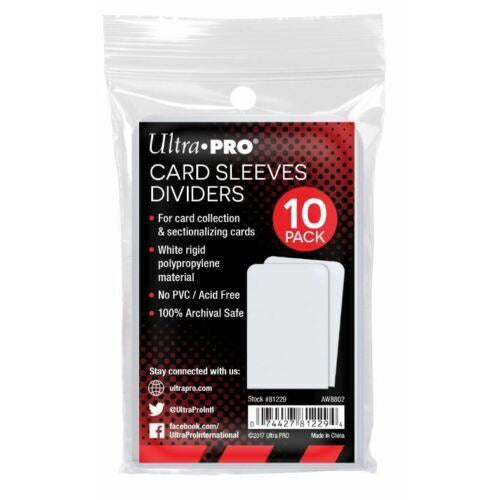 Card Dividers Standard - 10 Pack New - Tistaminis