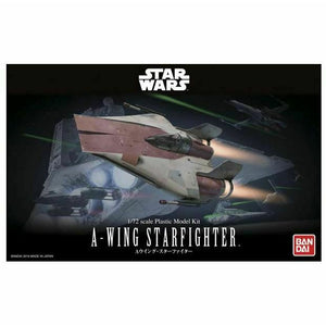Bandai Star Wars 1/72 A-Wing Starfighter New - TISTA MINIS