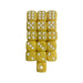 Pearl Imperial Yellow 16-D6 Dice - Tistaminis