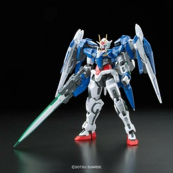 Bandai Gundam RG 1/144 GN-0000+GNR-010 OO RAISER New - Tistaminis