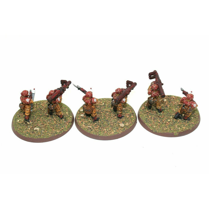 Warhammer Imperial Guard Cadian Missle Launcher Teams Well Painted JYS16 - Tistaminis