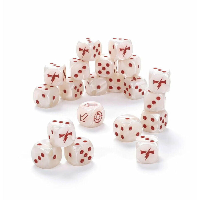 WHITE SCARS LEGION DICE New - Tistaminis