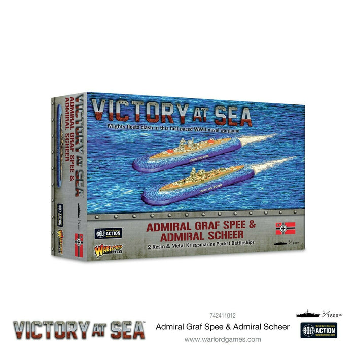 Victory at Sea Admiral Graf Spee & Admiral Scheer New - TISTA MINIS