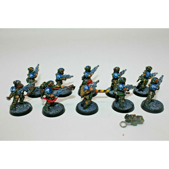 Warhammer Imperial Guard Cadian Shocktroopers Well Painted - JYS11 | TISTAMINIS