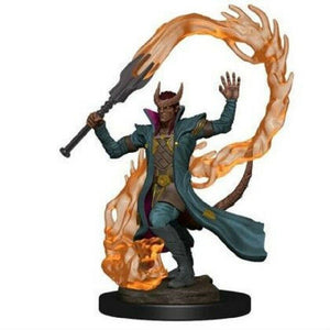 Dungeons and Dragons Icons Premium Figure: Tiefling Male Sorcerer New - TISTA MINIS