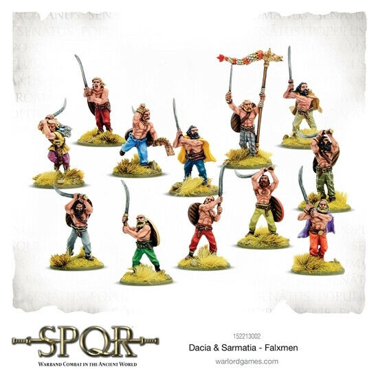 SPQR: Dacia & Sarmatia - Dacian Falxmen New - Tistaminis