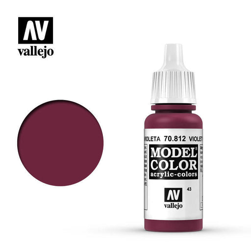 Vallejo Model Colour Paint Violet Red (70.812) - Tistaminis