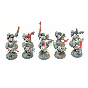 Warhammer Space Marines Assault Marines On Foot Well Painted JYS8 - Tistaminis