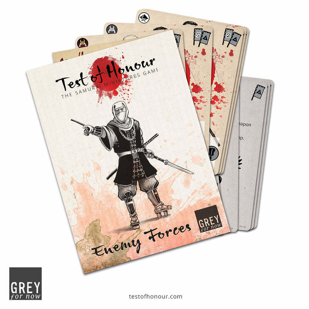 Test of Honour	Enemy Forces Card Set New - Tistaminis