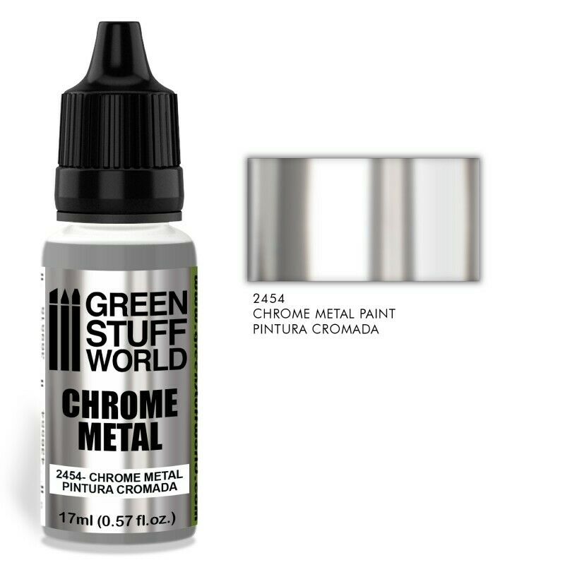 Green Stuff World Chrome Paint New - TISTA MINIS