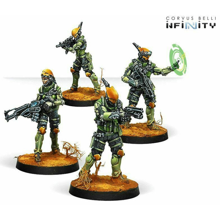 Infinity: Non-Aligned Armies Druze Shock Teams New - TISTA MINIS