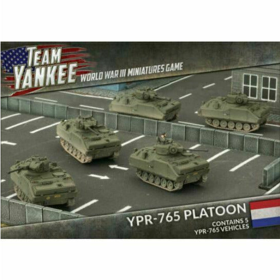 World War III: Team Yankee Dutch YPR-765 Platoon New - TISTA MINIS