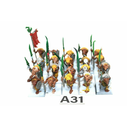 Warhammer Skaven Clanrats With Spears Shield Incomplete - A31 - Tistaminis