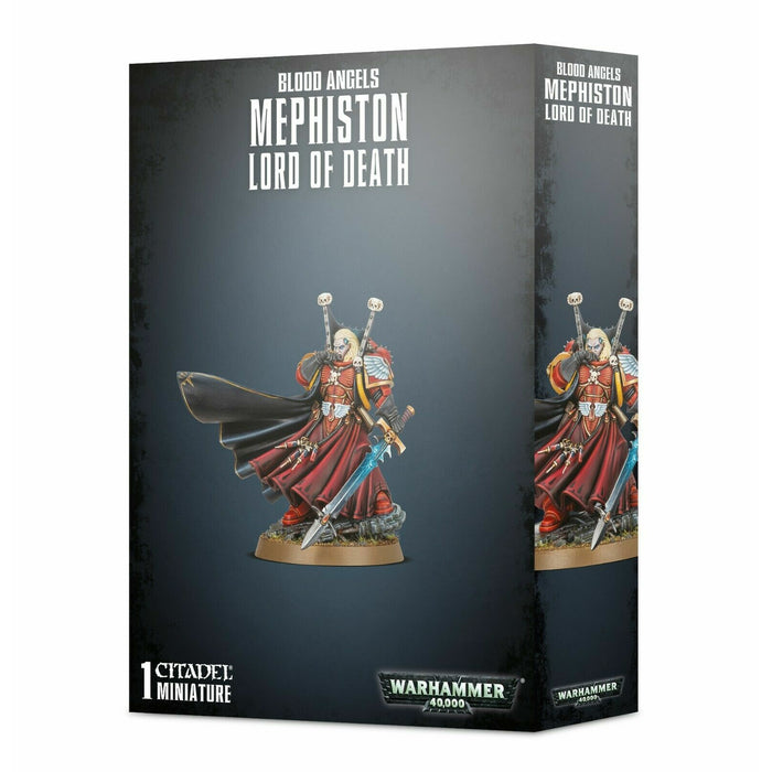 Warhammer BLOOD ANGELS MEPHISTON LORD OF DEATH New - TISTA MINIS