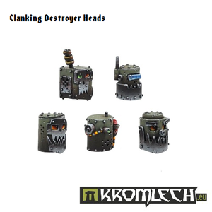 Kromlech Clanking Destroyer Heads New - TISTA MINIS
