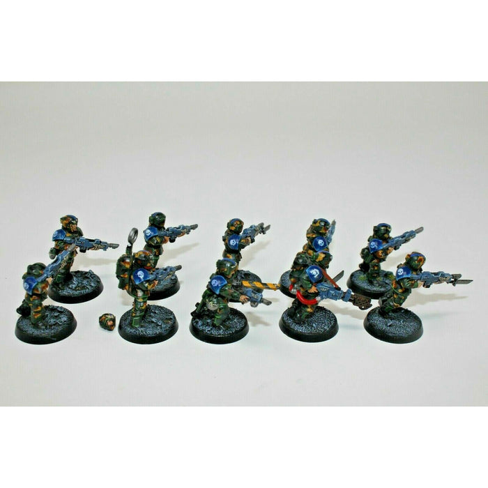 Warhammer Imperial Guard Cadian Shocktroopers Well Painted - JYS9 | TISTAMINIS