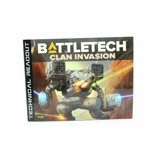 BATTLETECH TECHNICAL READOUT CLAN INVASION - RPB3 - TISTA MINIS