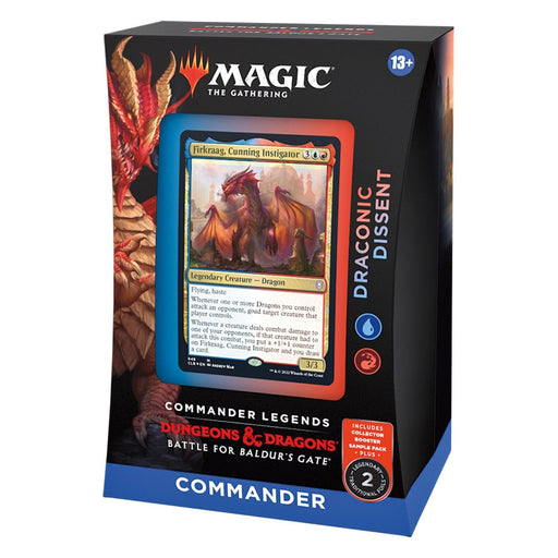 Magic the Gathering Battle for Baldur's Gate Commander Deck - Draconic Dissent - Tistaminis