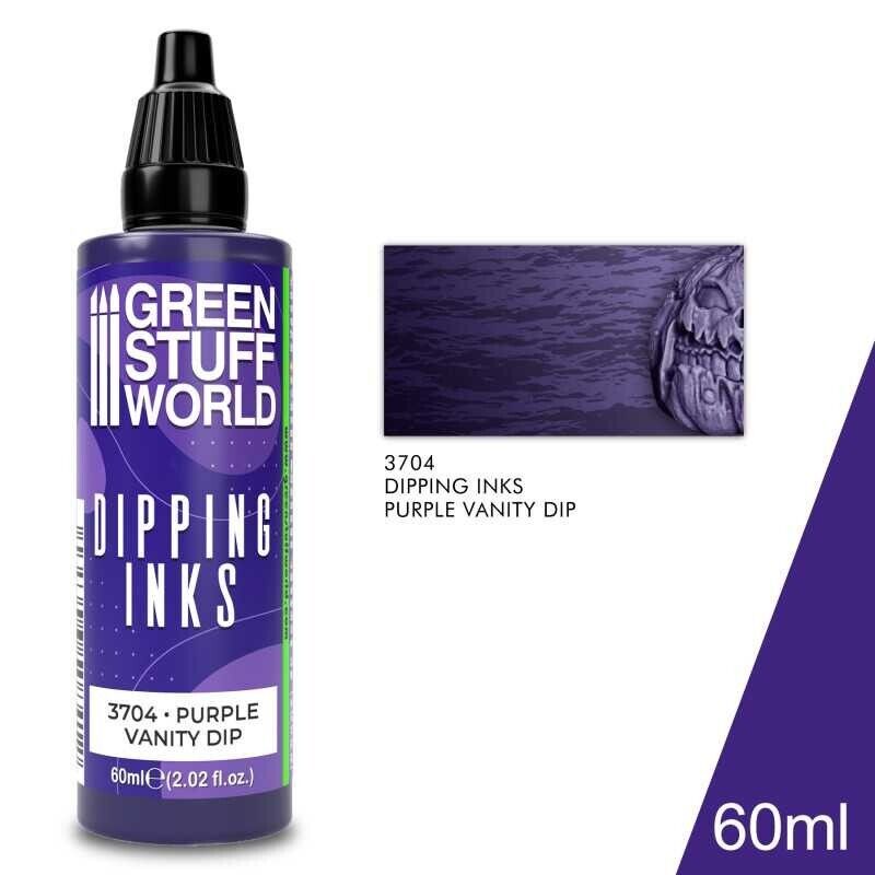 Green Stuff World Dipping Ink 60 ml - PURPLE VANITY DIP New - Tistaminis
