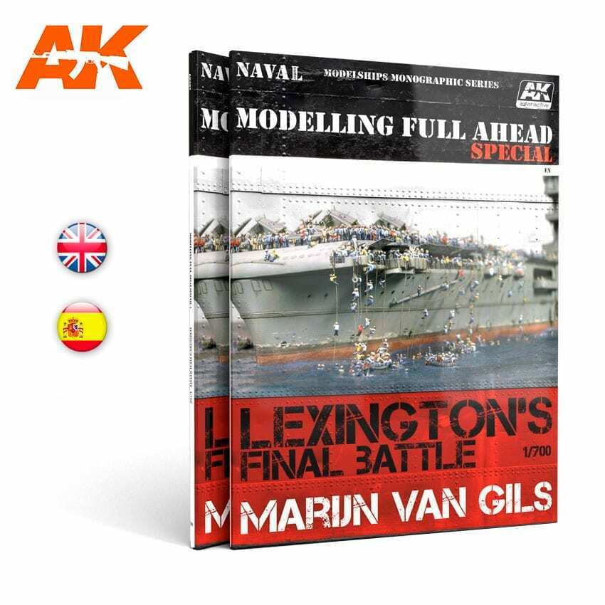 AK Interactive MODELLING FULL AHEAD SPECIAL - English New - TISTA MINIS