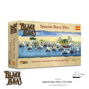 Black Seas Spanish Navy Fleet (1770 - 1830) New - TISTA MINIS