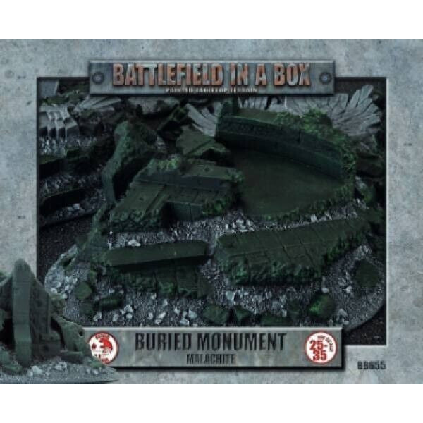 Battlefield in a Box Gothic Battlefields: Buried Monument - Malachite (x1) New - Tistaminis