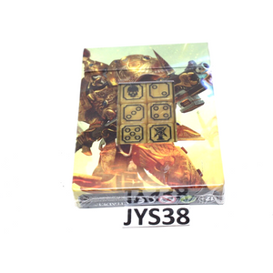 Warhammer Adeptus Custodies Dice OOP - JYS38 - Tistaminis