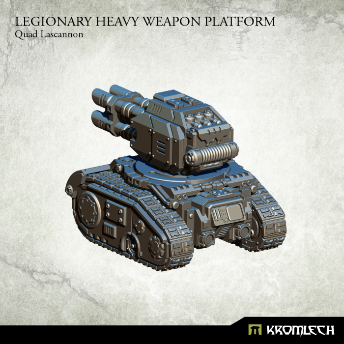 Kromlech Legionary Heavy Weapon Platform: Quad Lascannon New - TISTA MINIS