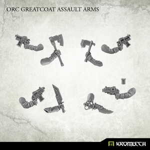 Kromlech Orc Greatcoat Assault Arms - TISTA MINIS