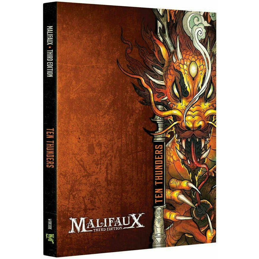 Malifaux Ten Thunder Faction Book New - TISTA MINIS