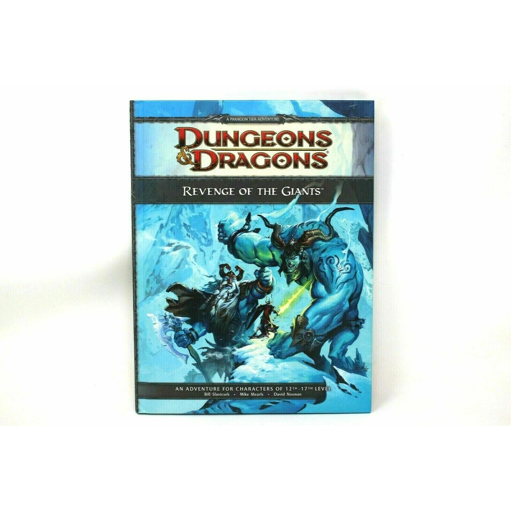 Dungeons And Dragons Fourth Edition Revenge Of The Giants - Tistaminis