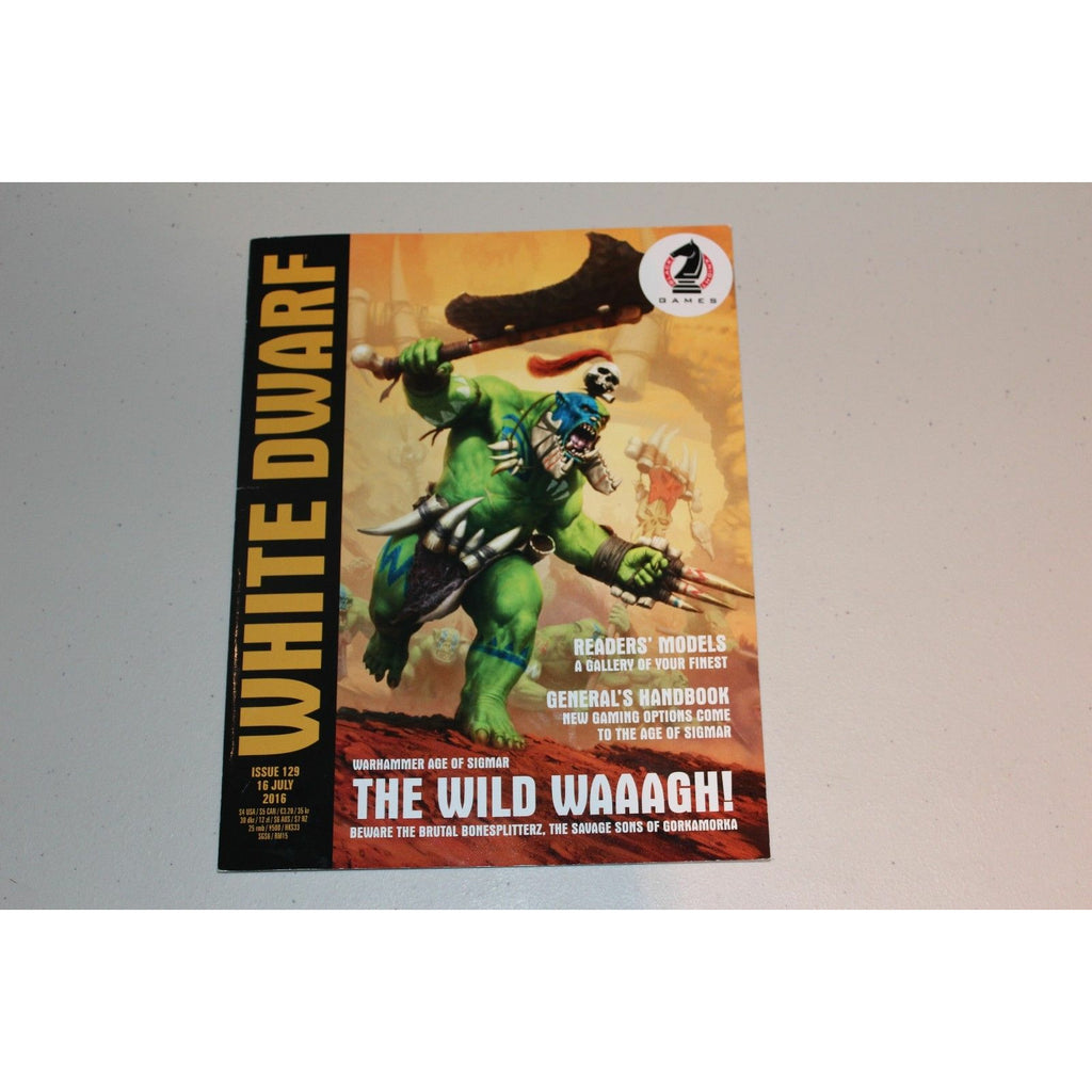 Warhammer White Dwarf Issue 129 July 2016 - The Wild Waaagh! | TISTAMINIS