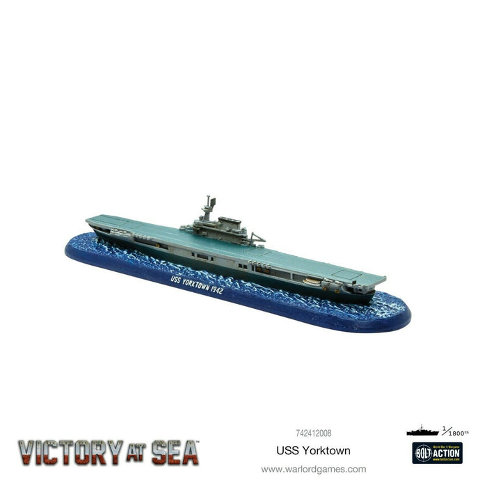 Warlord Games Victory at Sea - USS Yorktown New - TISTA MINIS